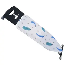 Дошка для прасування Casa Si Mondo L 125x42 Grey/Blue Feathers (CS93570L342) - мініатюра 2