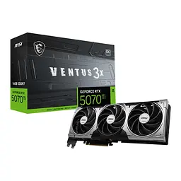 Відеокарта MSI GeForce RTX5070 Ti 16GB VENTUS 3X OC (RTX 5070 Ti 16G VENTUS 3X OC) - мініатюра 5