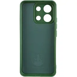 Чохол Silicone Cover Lakshmi Full Camera (AA) для Xiaomi Poco X6 Pro Зелений / Dark green - мініатюра 2
