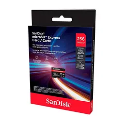 Карта пам'яті SanDisk 256GB microSDXC class 10 UHS-I U3 A1 Express (SDSQXFN-256G-GN4NN) - мініатюра 2
