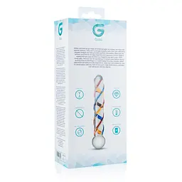 Скляний ділдо Gildo Glass Dildo No. 10 - мініатюра 4