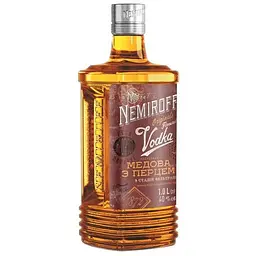 Уцінка. Настоянка Nemiroff Originals Українська медова з перцем 40% 1 л  - мініатюра 3