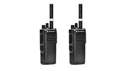 Комплект 2 шт - рація Motorola DP4400e VHF AES-256 шифрування