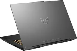 Ноутбук ASUS TUF Gaming F17 FX707VJB-HX063 (17.3 FHD IPS, Intel 5-210H, 16 GB, 512 SSD, RTX 3050 6 GB, DOS) Gray (90NR0MY5-M002H0) - мініатюра 7
