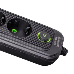 Мережевий фільтр-подовжувач EURO 4 розетки 3 USB 2,8 метра Yiwu HP-5-13MF - мініатюра 21