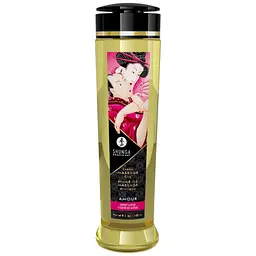 Масажне масло Shunga Amour Sweet Lotus натуральне зволожуюче 240 мл