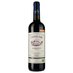 Вино Chateau Jarr AOP Bordeaux 2021 красное сухе 0.75 л