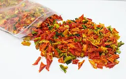 Сушений солодкий перець (шматочками) 100г - мініатюра 1
