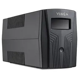 Пристрій безперебійного живлення Vinga LCD 800VA plastic case with USB (VPC-800PU) - мініатюра 6