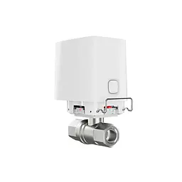 Комплект антипотоп Ajax: централь Hub2 (2G) + кран перекриття води WaterStop 1" (DN25), білий (26-00157-26-00230) - мініатюра 3