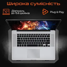 Подставка для ноутбука Meetion MT-CP3030-A (MT-CP3030-A) - миниатюра 6