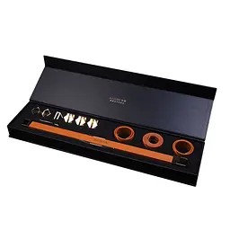 Фіксатор-розпірка LOCKINK Adjustable Spreader Bar Set, коричневий, шкіряний, ремені для шиї, рук/ніг - мініатюра 4