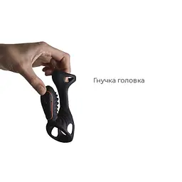 Вібронасадка на член Adrien Lastic Gladiator з пультом LRS, стимуляція клітора та точки G, 2 мотори - мініатюра 3