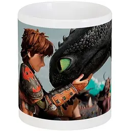 Кухоль GeekLand Як приручити дракона How to train your dragon HD.02.12 330 мл білий - мініатюра 3