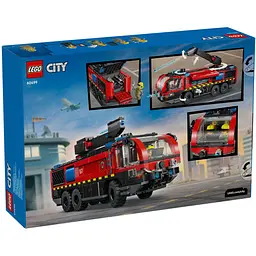 Конструктор LEGO City Пожежна вантажівка в аеропорту 691 деталь (60499) - мініатюра 10