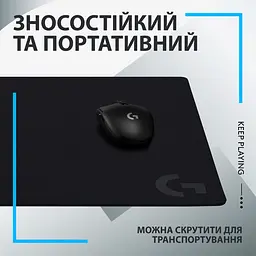 Ігрова поверхня Logitech G640 Black (943-000799) [154500] - мініатюра 10