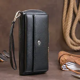 Жіночий шкіряний гаманець ST Leather 20х10х2 см acs0015391 - мініатюра 9