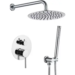 Душова система VBI Milano chrome прихованого монтажу VBI-050109CH, Хром