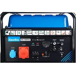 Генератор бензиновий 10 кВт EnerSol EPG-11000TEA (41-00473) - мініатюра 7