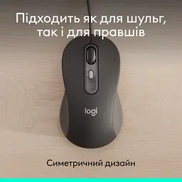 Мишка Logitech Signature M520 for Business USB-C Graphite (910-007511) - мініатюра 5