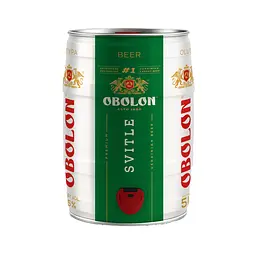 Пиво Оболонь Світле 4.5% 5 л  
