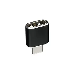Adapter Hoco UA5 Type-C -> USB Black - мініатюра 3