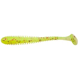 Силікон Keitech Swing Impact 3.5" PAL#01 Chartreuse Red Flk (8 шт/уп)