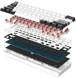 Клавіатура GamePro Genesis Infinity MK130 (MK130BW) - мініатюра 4