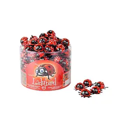 Шоколад Elvan Ladybird Milky Compound з горіховим кремом у коробці 800 г