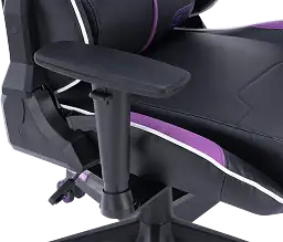 Геймерське крісло GT Racer чорне з фіолетовим (X-2528 Black/Purple) - мініатюра 11