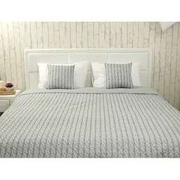 Покривало Руно Grey Braid, 240х212 см (Р329.52_Grey Braid) - мініатюра 5