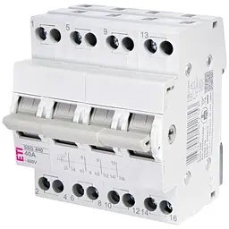 Перемикач трипозиційний ETI SSQ 440 "1-0-2", 4p 40A (2421445)