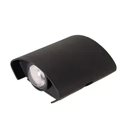 Підсвітка Brille LED фасадна IP65 AL-264/2х1W BK