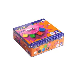 Гуашеві фарби ZiBi KIDS Line 9 кольорів по 10 мл (ZB.6652)
