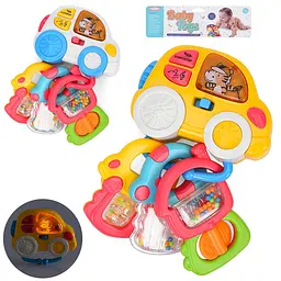 Брязкальце A-toys Машинка з підсвічуванням та мелодіями 8431A2 - мініатюра 2