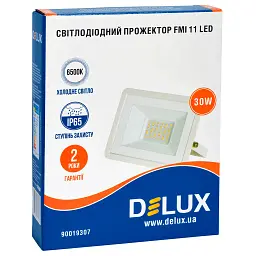 Прожектор Delux FMI 11 30Вт 6500K IP65 (90019307) - мініатюра 2
