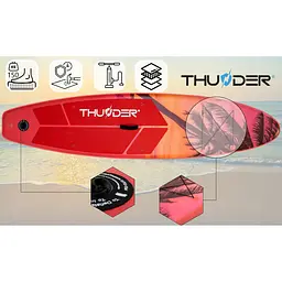 Надувна дошка SUP THUNDER ISLE 320 см з веслом - мініатюра 4