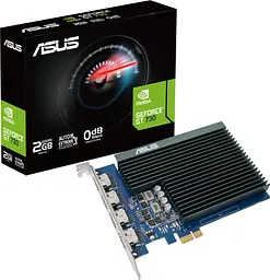 Відеокарта ASUS GT 730 2GB DDR5 (GT730-4H-SL-2GD5) (GDDR5, 64 bit, PCI-E 3.0 x16) - мініатюра 4
