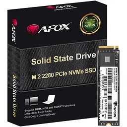 Накопичувач SSD Afox m.2 NVMe 1Tb ME400 PCIe 4,0x4 3D TLC NAND (ME400-1024GQN) - мініатюра 2