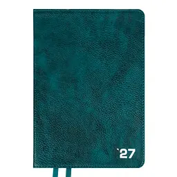 Діловий блокнот Leo Planner інтегральний А5 датований 2027 Prime 252730 368 аркушів смарагдовий - мініатюра 2