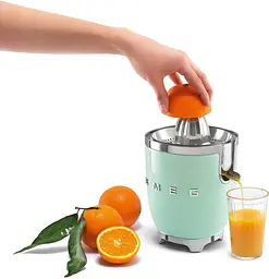 Соковитискач для цитрусових (цитрус-прес) SMEG CJF11PGEU - мініатюра 3