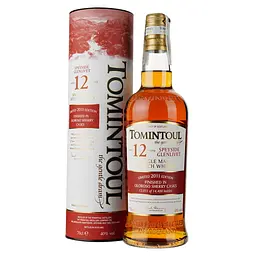 Віскі Tomintoul Oloroso Cask 12 yo Single Malt Scotch Whisky, 40%, 0,7 л