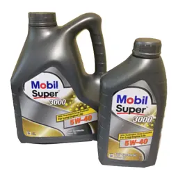 Моторна олива Mobil Super 3000 5w40 4л
