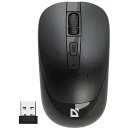 Мишка Defender Wave MM-995 Silent Wireless Black (52995)