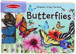 М'яка книга Melissa & Doug з ігровими фігурками метеликів (MD31281) - мініатюра 3