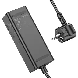 Мережевий подовжувач Hoco NS4 Sharp PD65W (2C1A) Desktop Socket Black - мініатюра 5