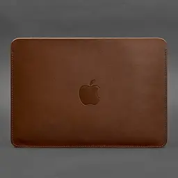 Чохол із натуральної шкіри BlankNote для MacBook 13 дюйм Світло-коричневий - мініатюра 3