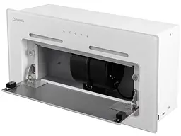 Витяжка вбудована Minola HBI 6473 WH GLASS 800 LED Line - мініатюра 5