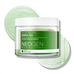 Тришарові пілінгові диски із зеленим чаєм Neogen Bio-Peel Gauze Peeling Green Tea 30 шт 200 мл - мініатюра 3