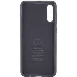 Чохол-накладка 2E для Samsung A50 2019 a505 Soft Case чорний з ворсом - мініатюра 2